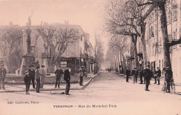 Vidauban - Rue Marechal Foch -  CPA °J - Vidauban
