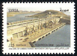 Syrie Syria 1292 Barrage Hydro-électrique - Wasser