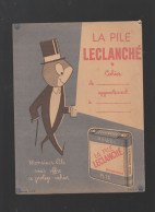 Protège Cahier Publicitaire  PILES LECLANCHE   (M5696) - Protège-cahiers