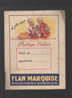 Protège Cahier Publicitaire   FLAN MARQUISE (M5701) - Protège-cahiers