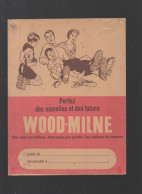 Protège Cahier Publicitaire   Semelles WOOD MILNE (M5705) - Protège-cahiers