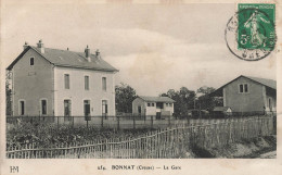 Bonnat * La Gare * Ligne Chemin De Fer De La Creuse - Autres & Non Classés