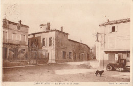 CAPESTANG  La Place Et La Poste - Capestang