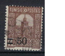 TUNISIE       N°  YVERT  160 ( 4 ) OBLITERE    ( OB 11/ 13 ) - Timbres-taxe