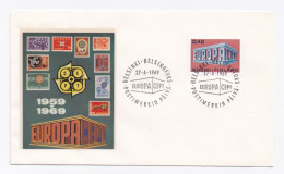 ENVELOPPE DE FINLANDE DU 27/04/1969 EUROPA - Lettres & Documents