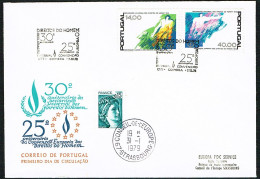 EUROPA FDC SERVICE . TIRAGE LIMITE Nr:. DU CONSEIL DE L'EUROPE STRABOURG .COIMBRA .7.12.1978. PORTUGAL. - Cartas & Documentos