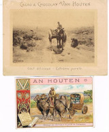 2 CHROMOS CHOCOLAT  VAN HOUTEN  AZ203 - Van Houten