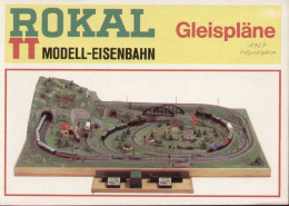 Catalogue Rokal 1967 Modellbahen Gleispläne  TT 1:120 12 Mm - Allemand