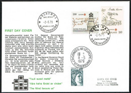 EUROPA FDC SERVICE . TIRAGE LIMITE Nr:70/26. DU CONSEIL DE L'EUROPE . HELSINKI.2.5.1979. FINLAND. - Brieven En Documenten