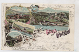 A 3602  ROSSATZ / DÜRRENSTEIN / AGGSTEIN / WEISSENKIRCHEN, Lithographie 1899, Gruss Aus Der Wachau - Krems An Der Donau