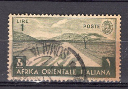 Z2598 - COLONIE ITALIANE AOI Ss N°12 - Yv N°12 - Africa Oriental Italiana