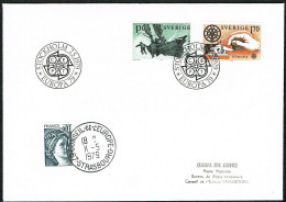 EUROPA FDC SERVICE . TIRAGE LIMITE Nr:70/26. DU CONSEIL DE L'EUROPE .STRASBOURG. STOCKHOLM .7.5.1979. SUEDE . - Brieven En Documenten