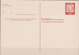 BRD FGR RFA - Antwortpostkarte "Bach" (MiNr: P 64) 1961 - Ungebraucht - Postkarten - Ungebraucht