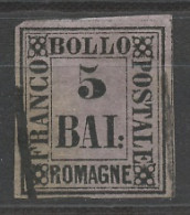 FAUX - Italie - Italy - Italien Anciens Etats - Romagne 1859 Y&T N°AER6 - Michel N°6 (o) - 5b Chiffre - Romagne