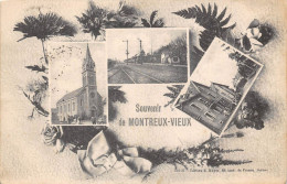 68-MONTREUX-VIEUX- SOUVENIR MULTIVUES - Autres & Non Classés