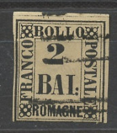 Faux - Italie - Italy - Italien Anciens Etats - Romagne 1859 Y&T N°AER3 - Michel N°3 (o) - 2b Chiffre - Romagna