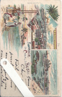 Egypte, Port Saïd, Lithographie Vues Multiples - Port-Saïd