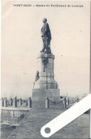 Egypte, Port Said,  Statue De Ferdinand De Lesseps - Port-Saïd