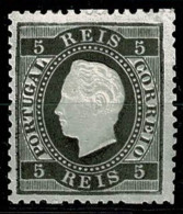 Portugal, 1870/6, # 36d Dent. 12 3/4, Tipo V, MNG - Neufs