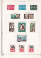 Monaco - Collection Vendue Page Par Page - Neuf * Avec Charnière - TB - Unused Stamps