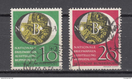 Bund 1951,Mi 141-142,NIBA,Gestempelt(D3465) - Gebraucht