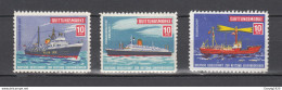 Deutschland, 3,ships,schepen,schiffe, Quittungsmarken " Gesellschaft Zur Rettung Schiffbrüchiger "Postfrisch(D3269) - R- & V- Vignette