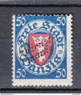 Danzig 1924,1W,Mi.Dienst 50,Postfrisch/Postfris(D2815) - Dienstmarken