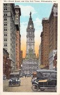 ETATS-UNIS - Pennsylvania - Philadelphia - Broad Street And City Hall Tower - Carte Postale Ancienne - Philadelphia