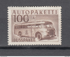 Finland 1952,1V,autopaketti,busspaket,car,auto,voiture,coche,MH/Ongebruikt(A3508) - Busses