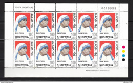 Albania 1996,10V In KB, Mother Theresa,moeder Theresa.Europa 1996(L3149) - Mother Teresa