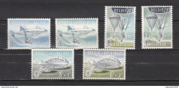 Belgie Belgique 1960,6V,set,Parachute Jumping,parachutespringen,fallschirmspringen,MH/Ongebruikt(A3394) - Paracaidismo