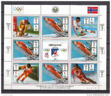 Paraguay 1994,4V In Sheetlet,winterol;ympic In Lillehammer,ski Jump,skispringen,MH/Ongebruikt(L1854) - Inverno1994: Lillehammer