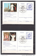 österreich Austria 1983,2 Postkarten Mit Stempel Weltmeisterschaft Sportschiessen 1983,75 Jahre U.I.T.(L1861) - Tiro (armas)