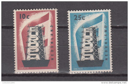 Netherlands 1956,2V,set,Europa,Cept,MH/Ongebruikt(A1589 - 1956