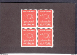 Denmark 1963,1V In Folder,nødfrimaerke Danmark 1963,MNH/Postfris(C783) - Unused Stamps