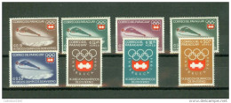 Paraguay 1963,8V,olympic Games,olympisch,olympische,olympique,olympicos,olimpici ,MN H/ Postfris(A1428) - Inverno1964: Innsbruck