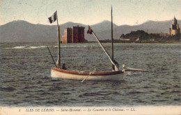 FRANCE - 06 - Cannes - Iles De Lérins - Saint-Honorat - Le Couvent Et Le Château - Carte Postale Ancienne - Cannes