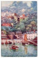 CLOVELLY - The Harbour - H.B. Wimbush - Tuck Oilette 7464 - Clovelly