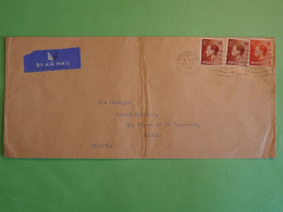 BU4 GREAT BRITAIN BELLE LETTRE RR 1937 LONDON  + COLLECTION HOTEL DU CRILLON PARIS +AFF. PLAISANT+ - Cartas & Documentos