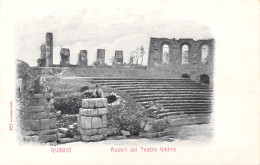 ITALIE - Gubbio - Ruderi Del Teatro Umbro - Carte Postale Ancienne - Other & Unclassified