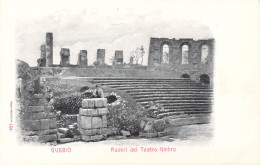 ITALIE - Gubbio - Ruderi Del Teatro Umbro - Carte Postale Ancienne - Autres & Non Classés