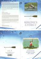 Hungary 2008. Kayak Legend: Gyorgy Kolonics Post Commem Sheet In Special Pack! - Nuevos