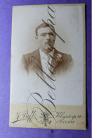 C.D.V. -Photo-Carte De Visite Studio J.Beff Antwerpen Klapdorp Man Homme Mode - Alte (vor 1900)