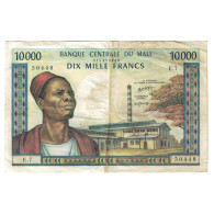 Billet, Mali, 10,000 Francs, KM:15g, TB+ - Mali