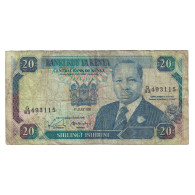 Billet, Kenya, 20 Shillings, 1991, 1991-07-01, KM:25d, TB - Kenia