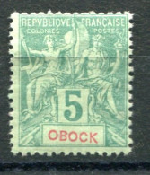 RC 25457 OBOCK COTE 6,50€ N° 35 - 5c TYPE GROUPE NEUF * MH TB - Unused Stamps