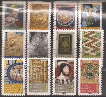FRANCE / AUTOADHESIFS / SERIE N° 1011 à 1022 OBJETS D'ART RENAISSANCE - Used Stamps