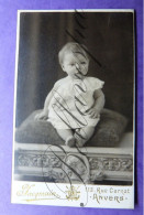 C.D.V. -Photo-Carte De Visite Studio Jacqmain Antwerpen Baby Peuter - Anciennes (Av. 1900)