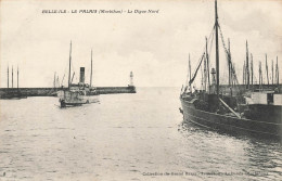 Le Palais , Belle Ile En Mer * La Digue Nord * éditeur J. Berson - Belle Ile En Mer