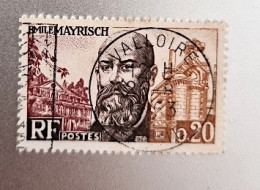 FRANCE , Yvert N° 1385 Oblitéré Cachet Rond époque Et Lisible 1963 Emile Mayrisch - Gebraucht